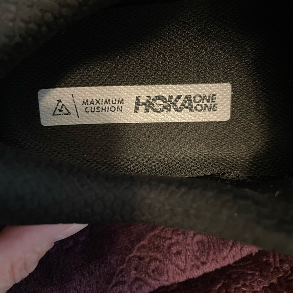 Hoka One One Bondi SR Womens Running Shoes Size 7.5 Slip Resistant 1110521-BBLC - Picture 7 of 10